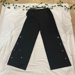 Black formal pants